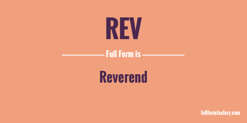 rev-full-form