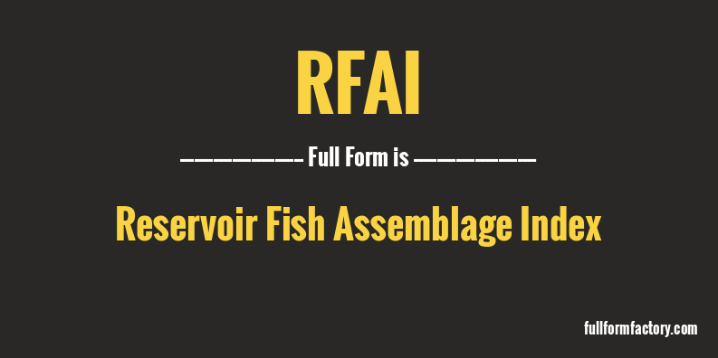 rfai-full-form