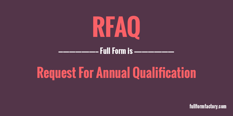 rfaq-full-form