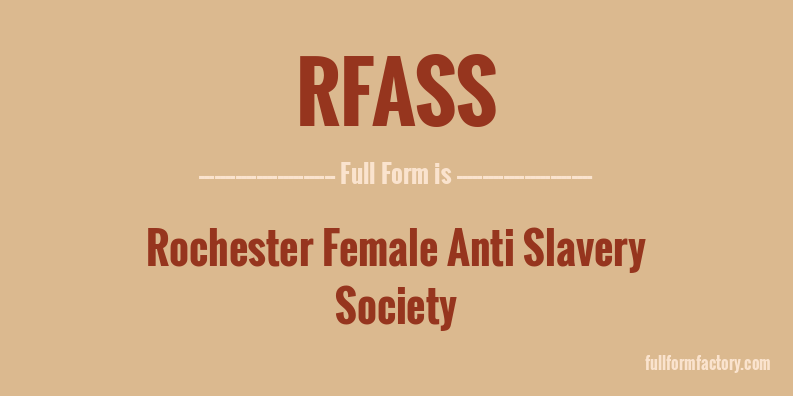 rfass-full-form