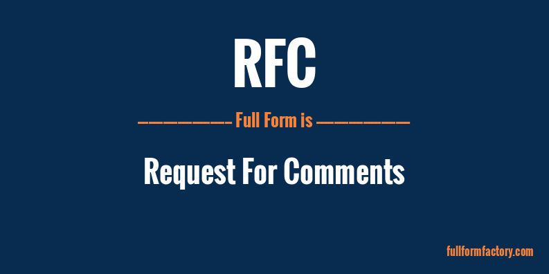 rfc-full-form