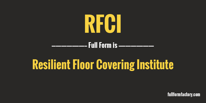 rfci-full-form