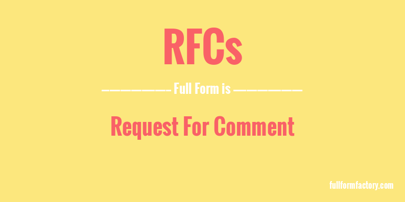 rfcs-full-form