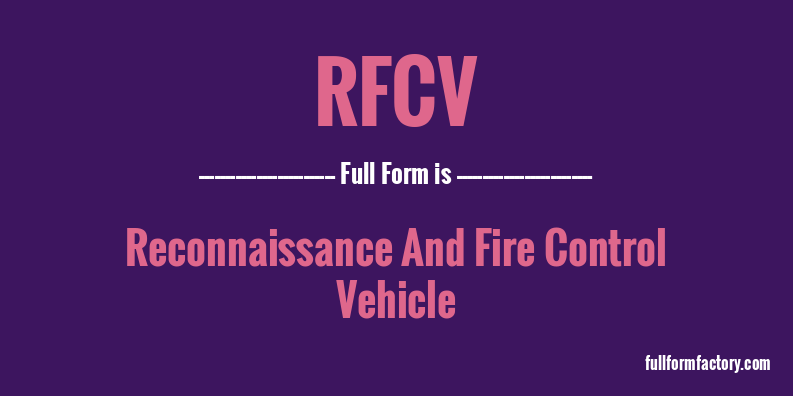 rfcv-full-form