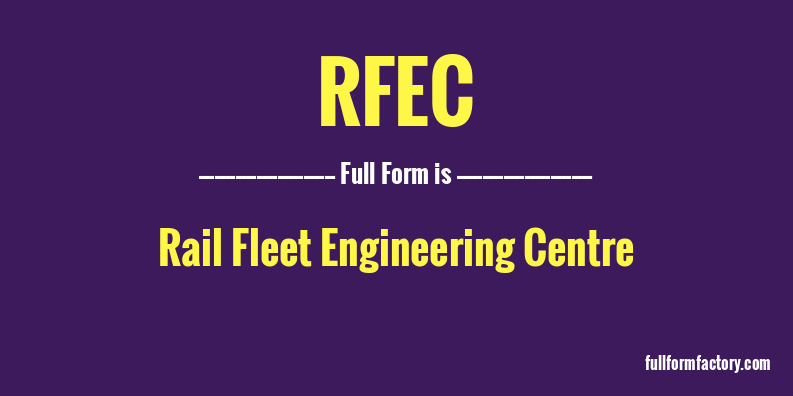 rfec-full-form