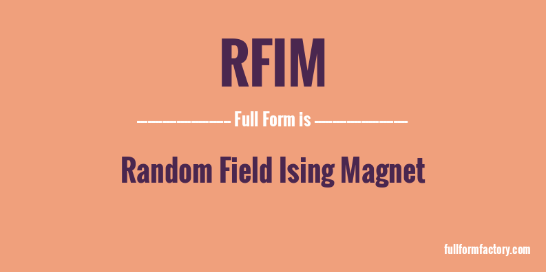 rfim-full-form