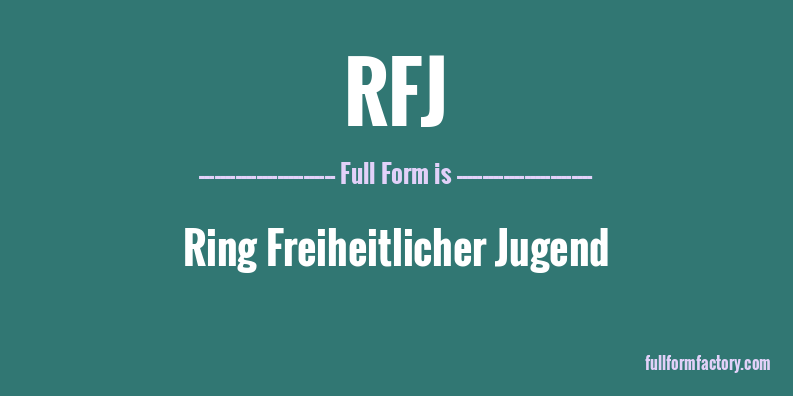 rfj-full-form