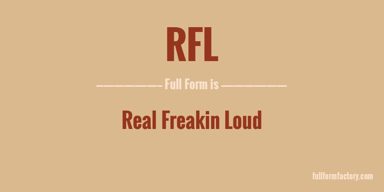 rfl-full-form