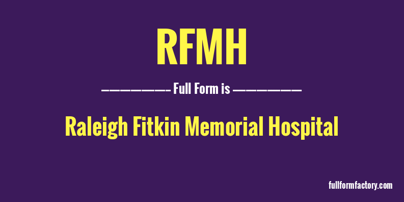 rfmh-full-form
