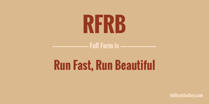 rfrb-full-form