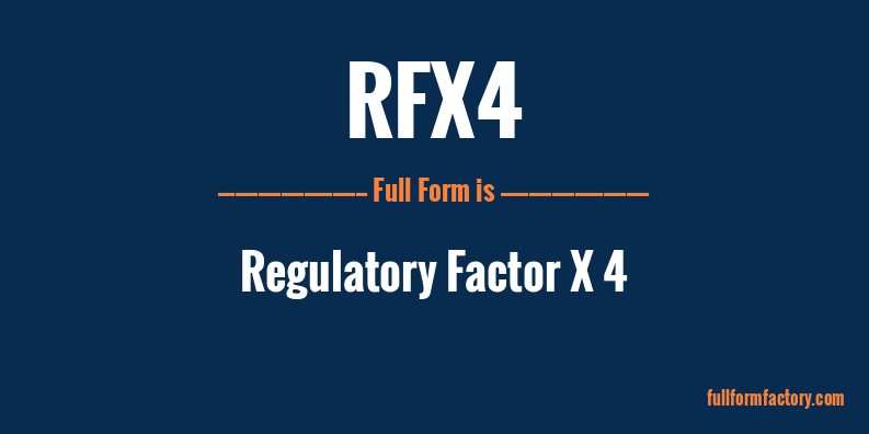 rfx4-full-form