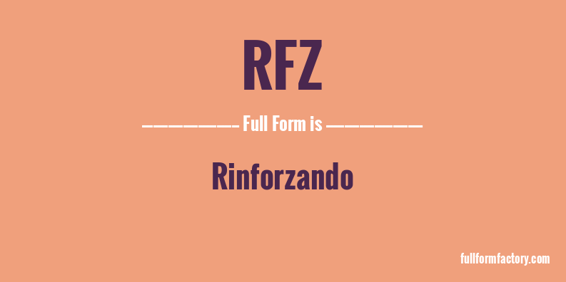 rfz-full-form