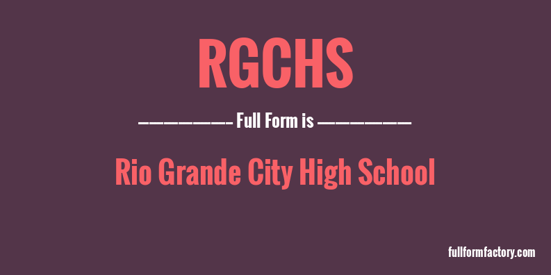 rgchs-full-form