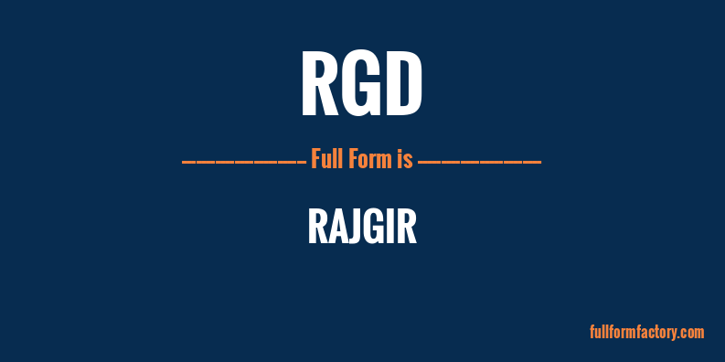 rgd-full-form