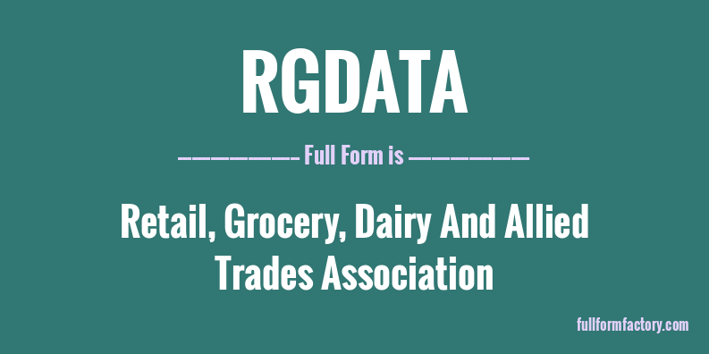 rgdata-full-form