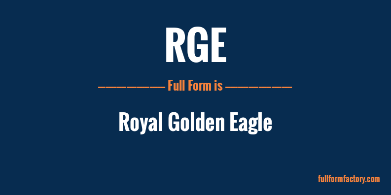 rge-full-form