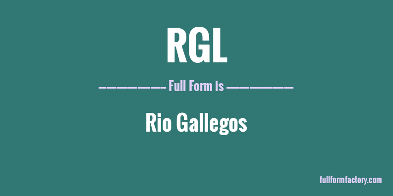 rgl-full-form