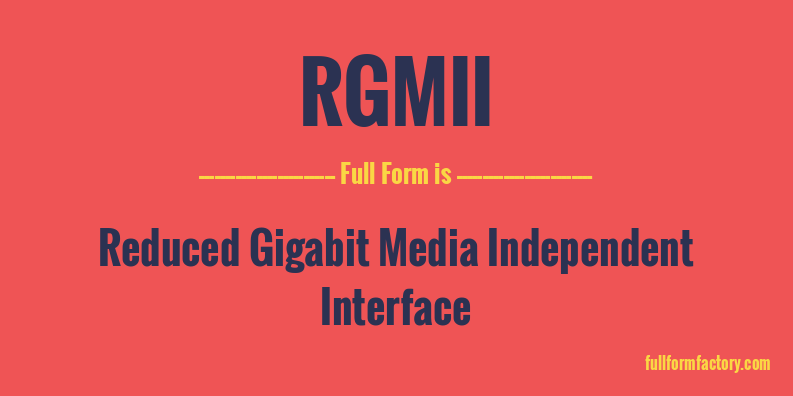 rgmii-full-form