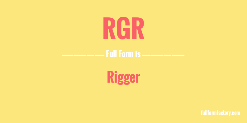 rgr-full-form