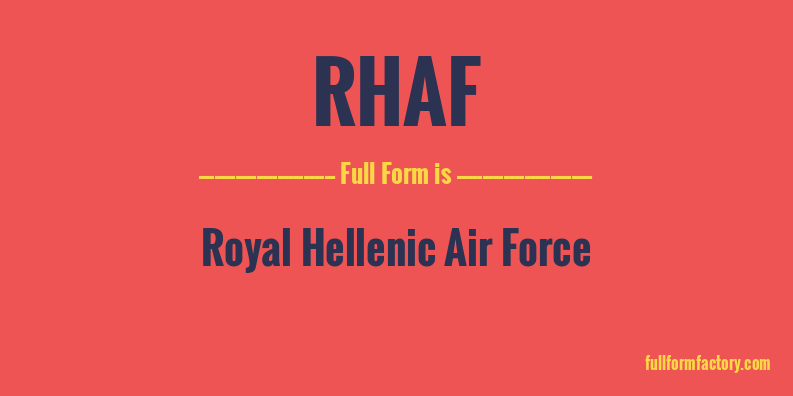 rhaf-full-form