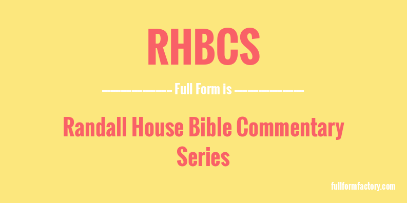 rhbcs-full-form