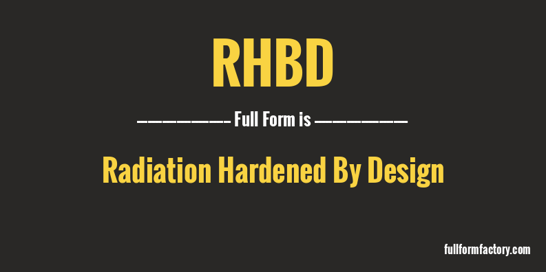 rhbd-full-form
