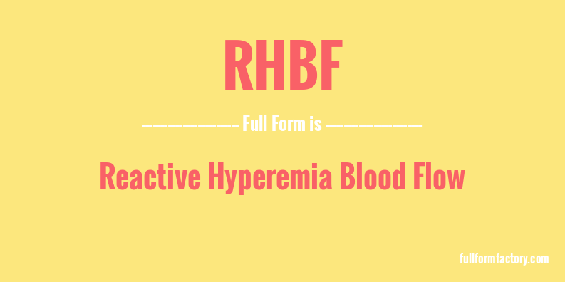 rhbf-full-form