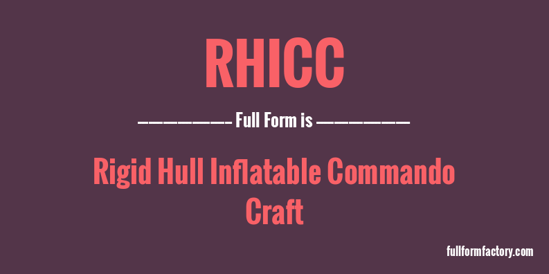 rhicc-full-form