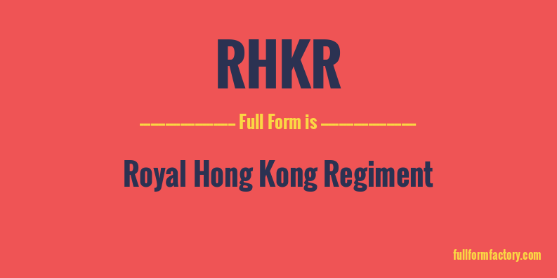 rhkr-full-form