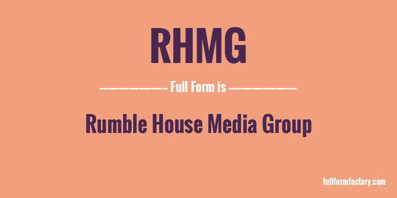 rhmg-full-form