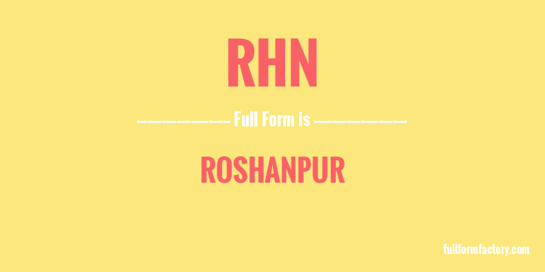 rhn-full-form