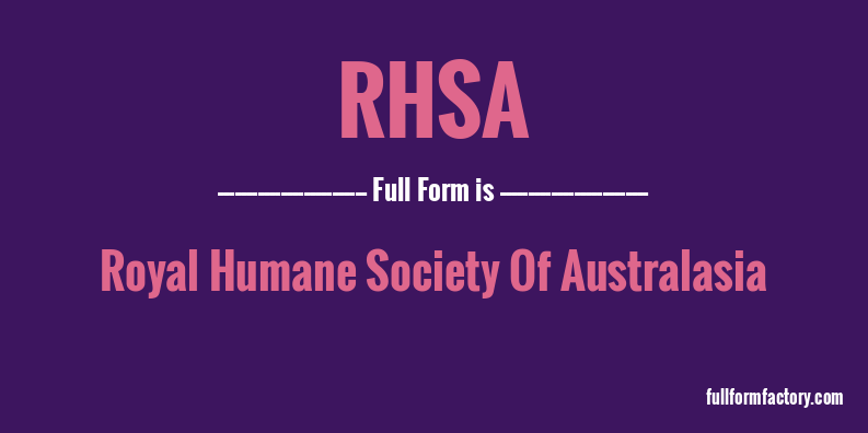 rhsa-full-form