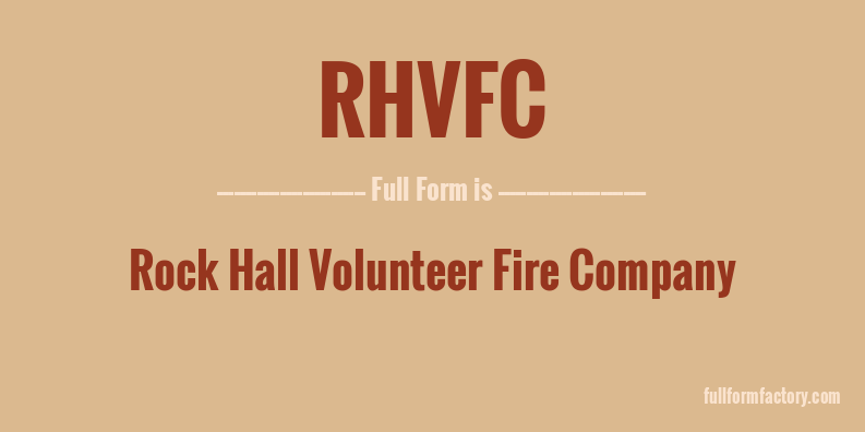 rhvfc-full-form