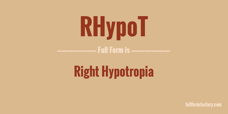 rhypot-full-form