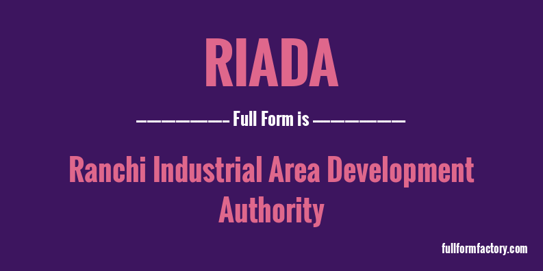 riada-full-form