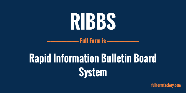 ribbs-full-form