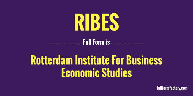 ribes-full-form