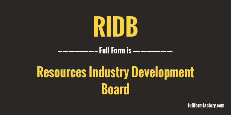 ridb-full-form