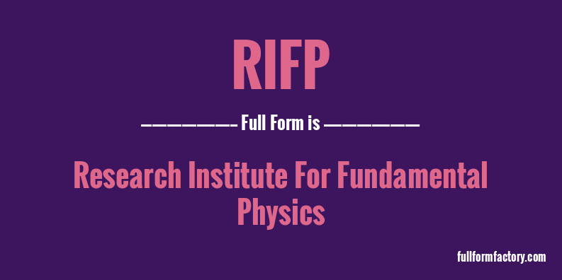 rifp-full-form