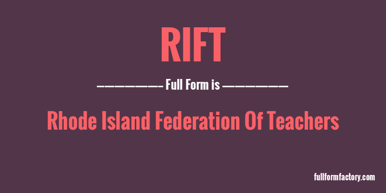 rift-full-form