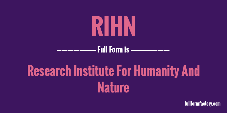rihn-full-form