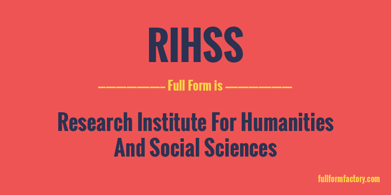 rihss-full-form