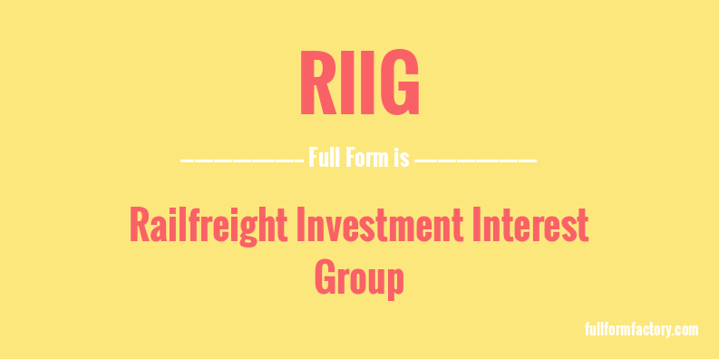 riig-full-form