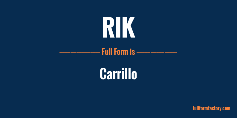 rik-full-form