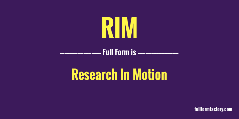 rim-full-form