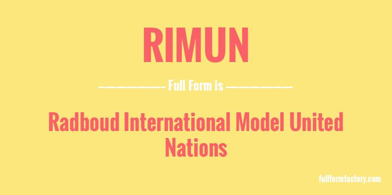 rimun-full-form