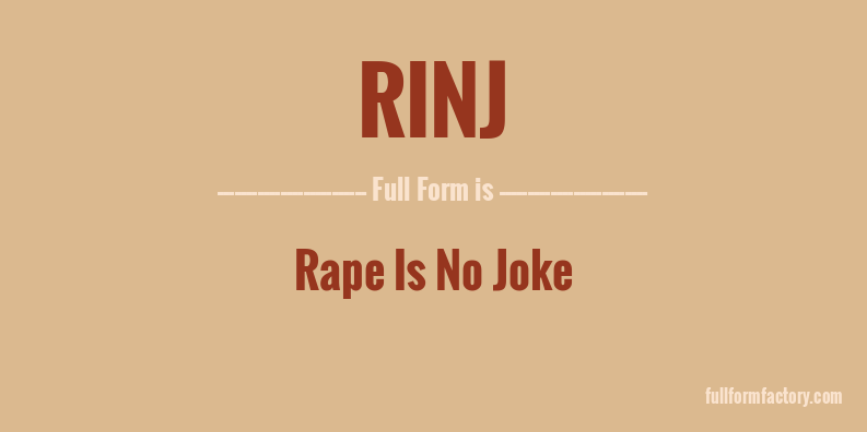 rinj-full-form