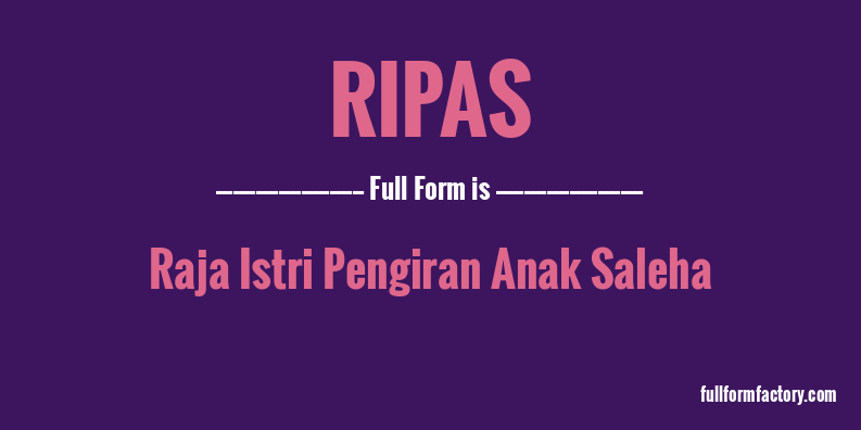 ripas-full-form