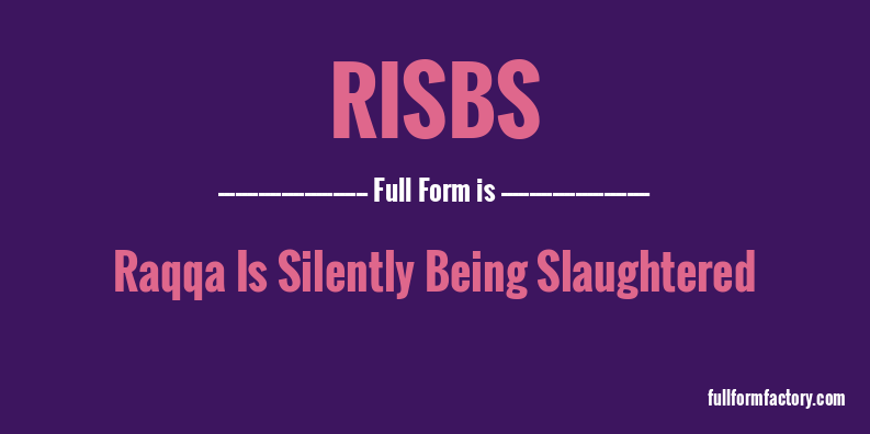 risbs-full-form