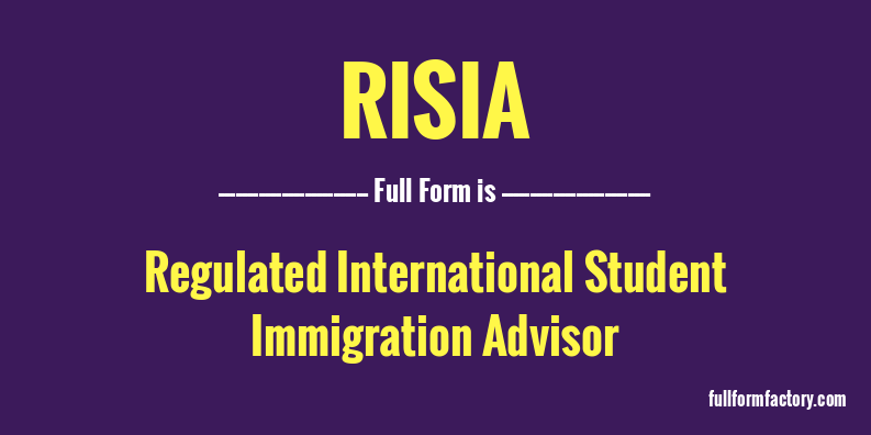 risia-full-form
